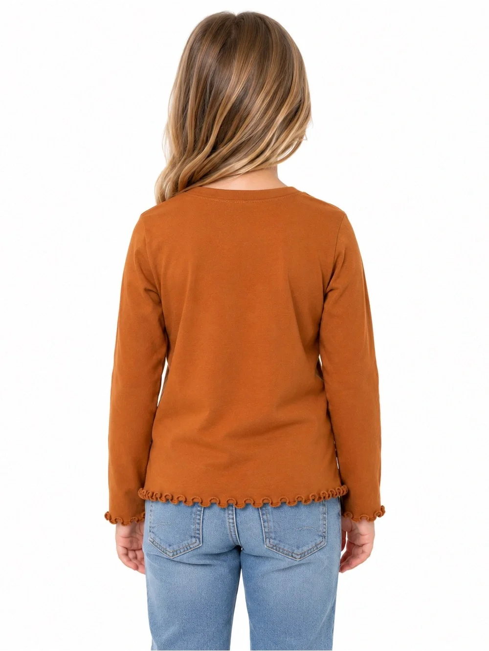Old Navy Rust Brown Tee